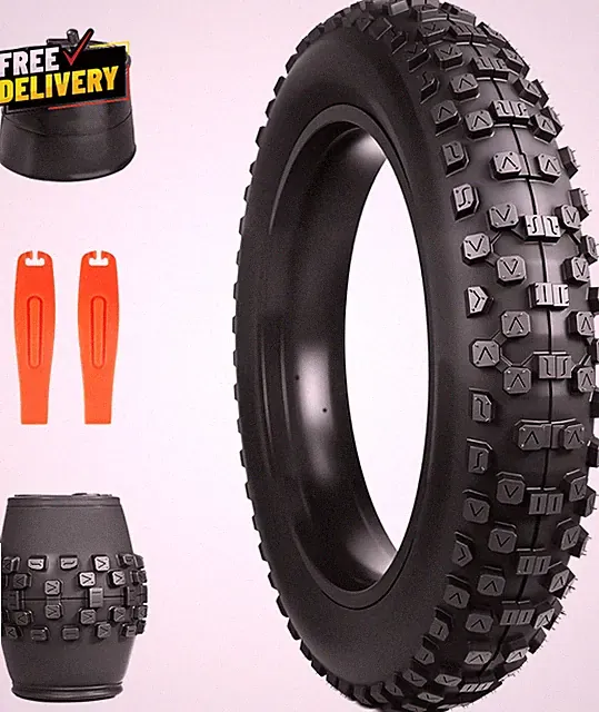1/2 Pack Fat Tire for Ebike Mountain Bike Heavy Duty High-Performance Wear-R....