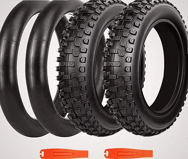 1/2 Pack Fat Tire for Ebike Mountain Bike Heavy Duty High-Performance Wear-Resis